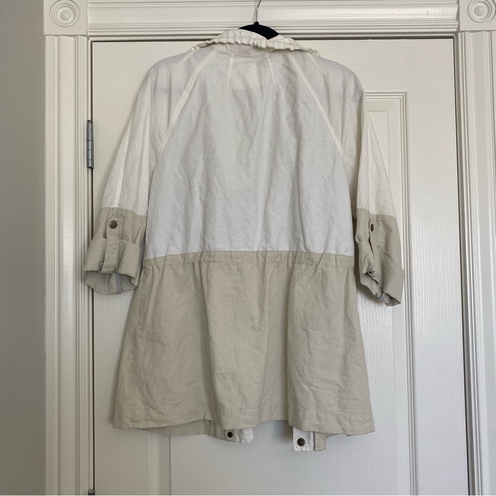 Colorblock Utility Trench Jacket - Picture 2 of 4